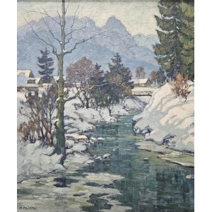 Richard Albitz (1876 Berlin-1954), Zima w Zakopanem