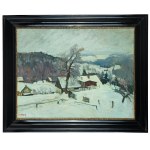 Alfred Nickisch (1872 Biskupice - 1948 Bamberg), Winter Landscape