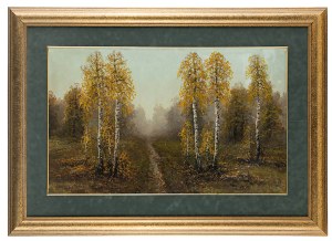 Wiktor Korecki (1890 Kamieniec Podolski - 1980 Milanówek), Birchwood forest