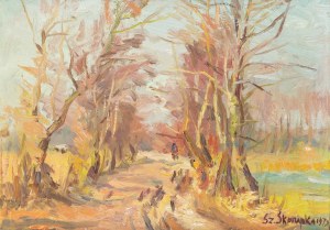 Szczepan Skorupka (1903-1997), Country road, 1979.