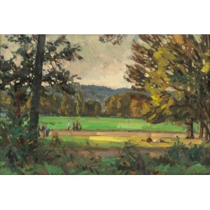 Basile Poustochkine (1893 Moskwa - 1973 Neuilly sur Seine), Na polanie