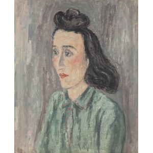 Dawid J. Kirszenbaum (1900-1954), Portret kobiety, 1941 r.