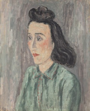 David J. Kirszenbaum (1900-1954), Portrait of a woman, 1941.