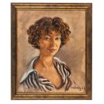 Katarzyna Librowicz (1912 Warszawa - 1991 Paryż), Portret kobiety, 1977 r.