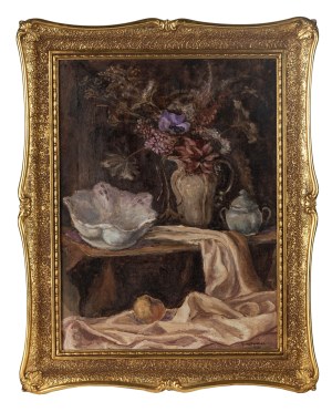 Krystyna Nerwinska (20th century), Still life, 1980.
