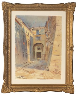 Adam Batycki (1886 Przemyśl-1970 Poznań), Zaułek, 1929.