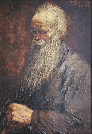 Gregory Mendoly-Stefanoff (1898 - 1966), Leo Tolstoy, 1942.