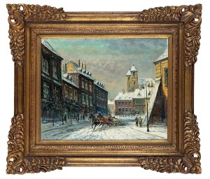 Jan Rawicz (20th century), Winter city view