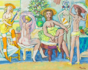 Edmund Burke (b. Warsaw 1912 - d. 1999 there), Damulki, 1996.
