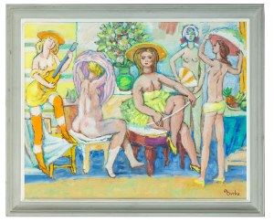Edmund Burke (b. Warsaw 1912 - d. 1999 there), Damulki, 1996.