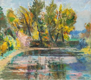 Alexander Turek (1933 - 2016), By the Pond, 1989.