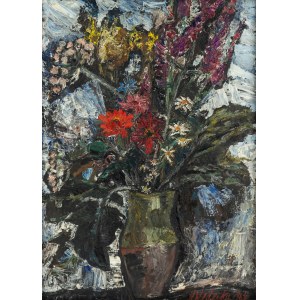 Wanda Wedecka (1919 Homel - 2011 Warszawa), Polne kwiaty, 1964 r.