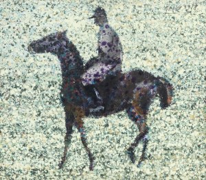 Eugeniusz Malkowski (1942-2016), Jockey, 1988.