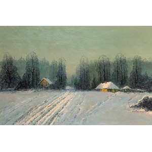 Wiktor Korecki (1890 Kamieniec Podolski - 1980 Milanówek), Zaśnieżona droga