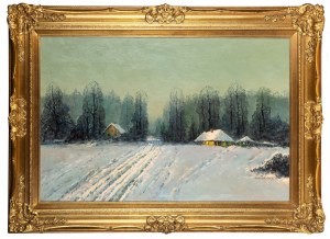 Wiktor Korecki (1890 Kamieniec Podolski - 1980 Milanówek), Snowy road