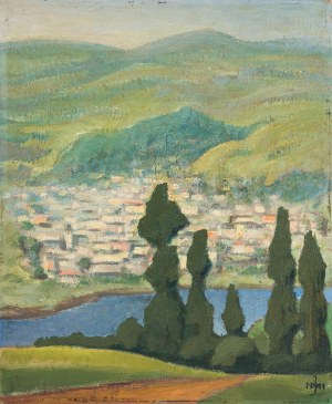 Juliusz Mieszkowski (1906 Piotrkow - 1992 Warsaw), Krościenko nad Dunajcem, 1972.