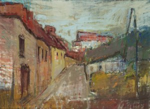 Arkadiusz Tomasz Supryn (b. 1952 Warsaw), Plein air from Wola, 1995.
