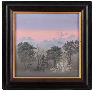 Urszula Broll (b. 1930 Katowice - d. 2020 Przesieka), Trees, 1984.