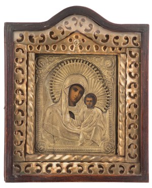 Icon - Our Lady of Kazan, Russia, second half of the 19th century.