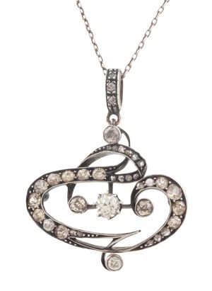Necklace, early 20th century.