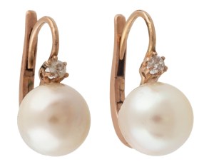Earrings, early 20th century.
