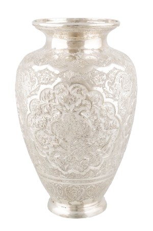 Flower vase, Persia/Iran, mid-20th century.