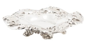 Art Nouveau platter, USA, New York, Gohram, 1903.