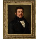Artysta Nieznany (XIX w.), Portret biedermeierowski