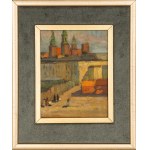 Stanisław Bińkowski (1900 - 1978), Widok na Wawel