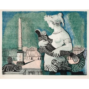 Alicja Halicka (1889 - 1974), Plac de la Concorde w Paryżu