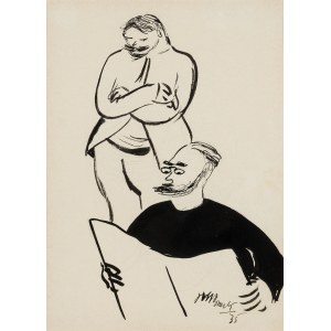 Janusz Maria Brzeski (1907 - 1957), Press Review (Courier).