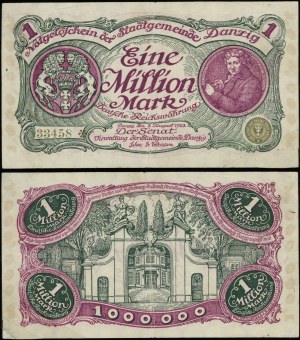 Poland, 1 million marks, 8.08.1923