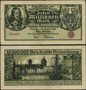 Poland, 10 million marks, 31.08.1923