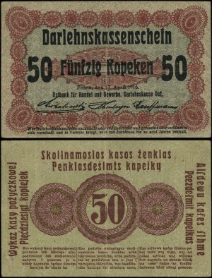 Poland, 50 kopecks, 17.04.1916, Poznań