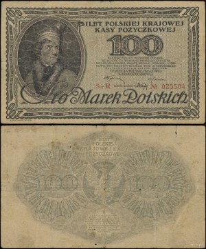 Poland, 100 Polish marks, 15.02.1919