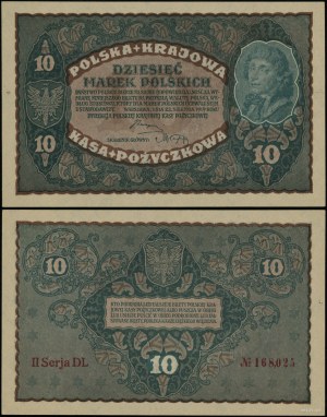 Poland, 10 Polish marks, 23.08.1919