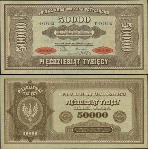 Poland, 50,000 Polish marks, 10.10.1922