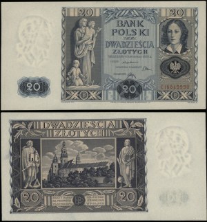 Poland, 20 zloty, 11.11.1936