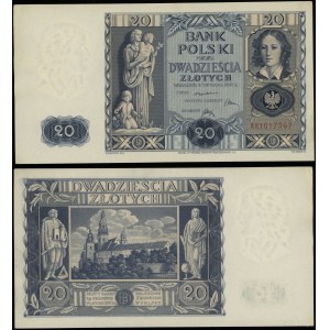 Poland, 20 zloty, 11.11.1936