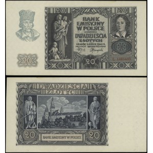 Poland, 20 zloty, 1.03.1940