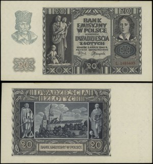 Poland, 20 zloty, 1.03.1940