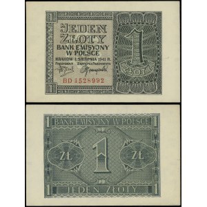 Poland, 1 zloty, 1.08.1941