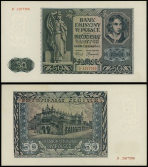 Poland, 50 zloty, 1.08.1941