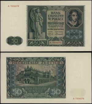 Poland, 50 zloty, 1.08.1941