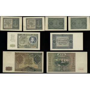 Polska, zestaw 4 banknotów, 1.08.1941