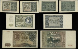 Poland, set of 4 banknotes, 1.08.1941