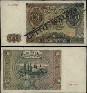 Poland, 100 zloty, 1.03.1940