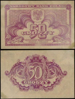 Poland, 50 pennies, 1944