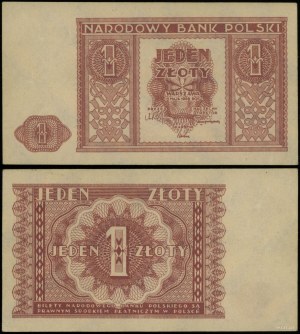 Poland, 1 zloty, 15.05.1946