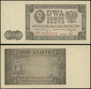 Poland, 2 zloty, 1.07.1948